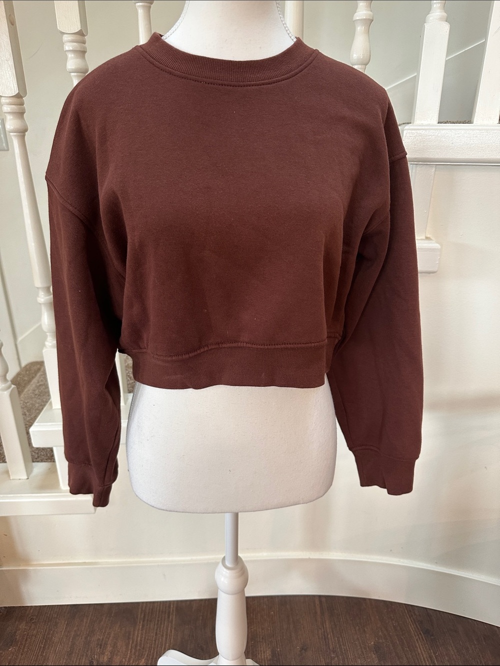 Zara cropped sweatshirt - Picture 2 of 6